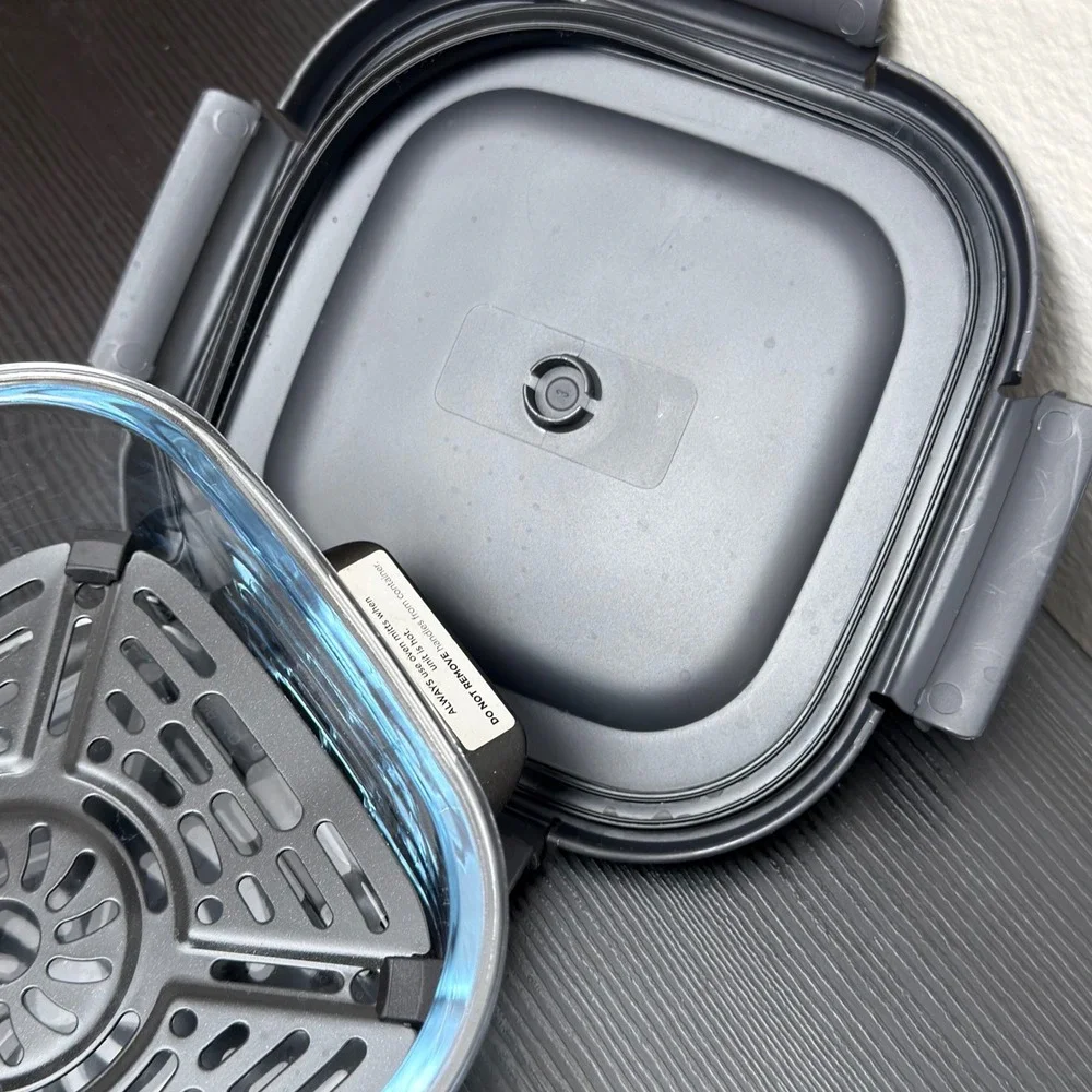 Ninja CRISPi 6 Cup 1.4L Glass Container Lid Crisper Plate Air fryer Replacement